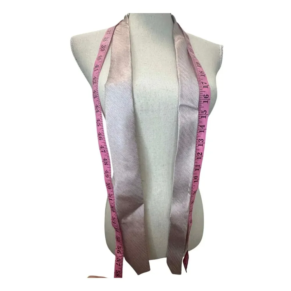 The Tie Bar Desert Solid Silk Skinny Tie - Wedding & Formal